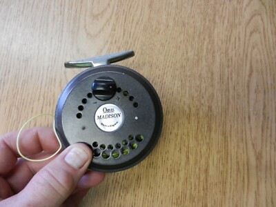 Vintage Orvis Madison IV Fly Reel With Line Made In England Nice