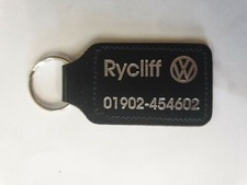 1990s VW RYCLIFF VINTAG GOLF UP TOURAN GTE CAR KEY FOB KEY RING 