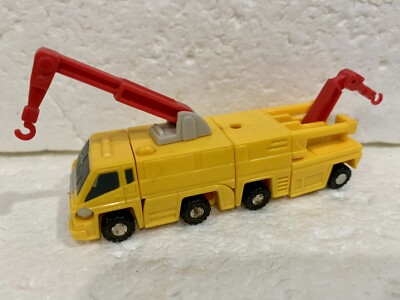 G1 Micromaster Combiners: Constructor Squad Stone Cruncher, Excavator lot Convoy