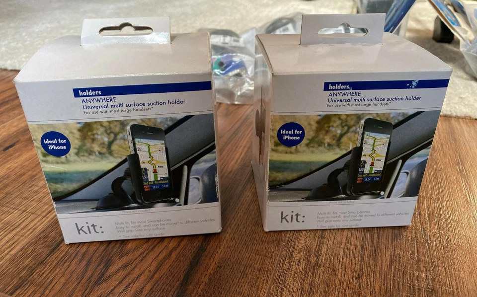 360° Rotatable In Car Suction IPhone Holder Dashboard Windscreen Universal Mount - Image 3 of 4