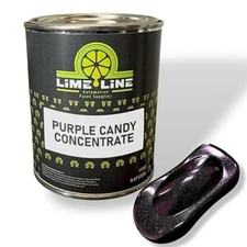 LiME LiNE Automotive Purple Transparent Candy Concentrate Paint - 1 Pint