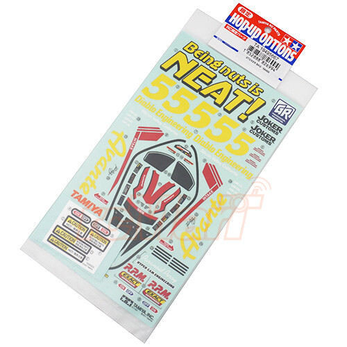 Tamiya Avante Sticker Set For 1/10 4WD RC Car Buggy Off Road #19495667 - Picture 2 of 2