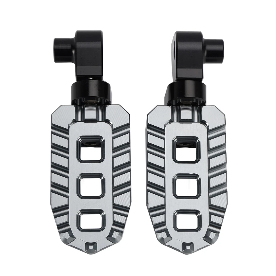 Reposapiés delanteros estriberas para Yamaha Tenere 700 XTZ700 YZ250X YZ125X 19~24 gris Foto 3 de 4