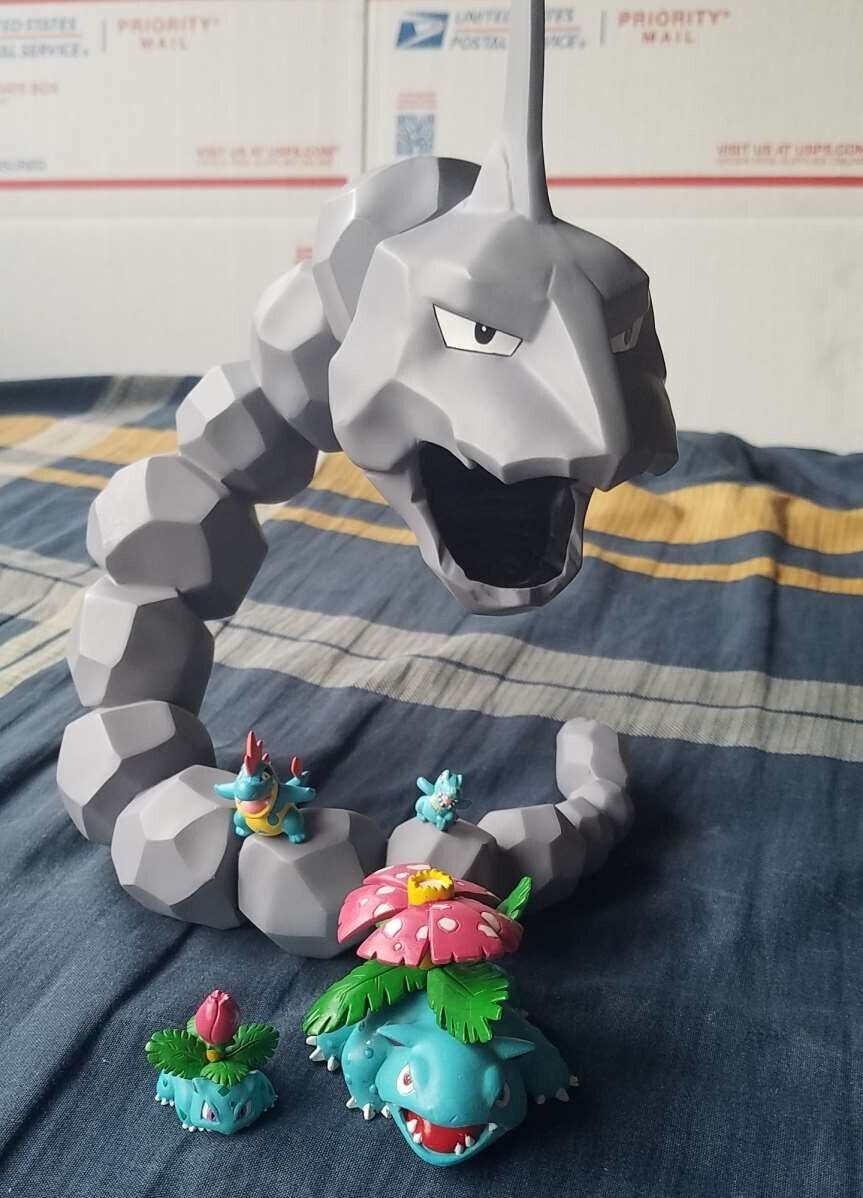 Pokemons Onix Figures, Collection Model Toy, Onix Pokemon Toys