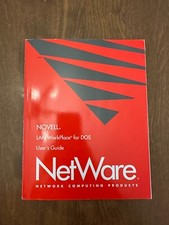 Novell Netware LAN WorkPlace for DOS Users Guide Vintage 1994 Manual