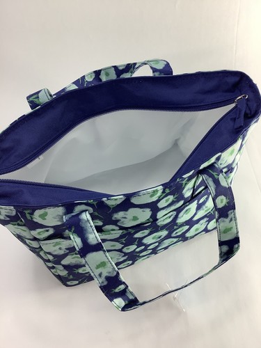 (Nuevo) Bolsa de almuerzo Room Essentials aislada azul floral - Imagen 4 de 7