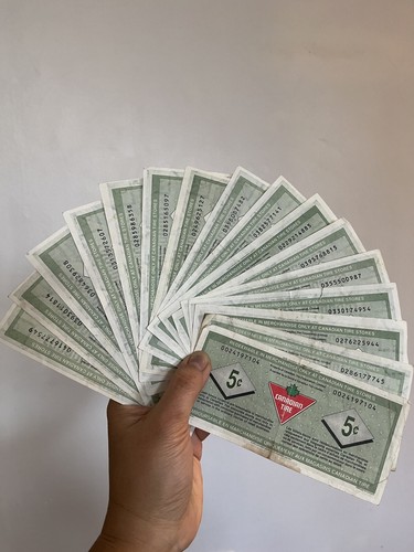 29 Canadian Tire Money 5 Cent Coupon Store Bank Note Bill Canada 1992 2006 2017 - Picture 8 of 13