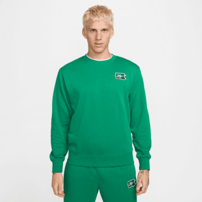 Nike Club FT Crew Bolt Men's Sweatshirt - Green