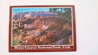 3 Utah Postcards, postmarked 1944 1982 1991 SALT LAKE CEDAR BREAKS BRYCE CANYON