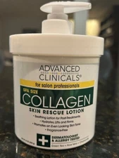 Collagen, Skin Rescue Lotion, Fragrance Free, 16 oz (454 g)