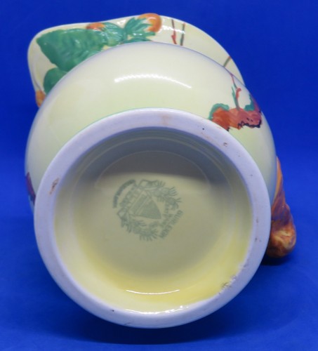 Jarrón/jarrón jarra Burleigh Ware vintage Art Deco antiguo mango ardilla - Imagen 12 de 13