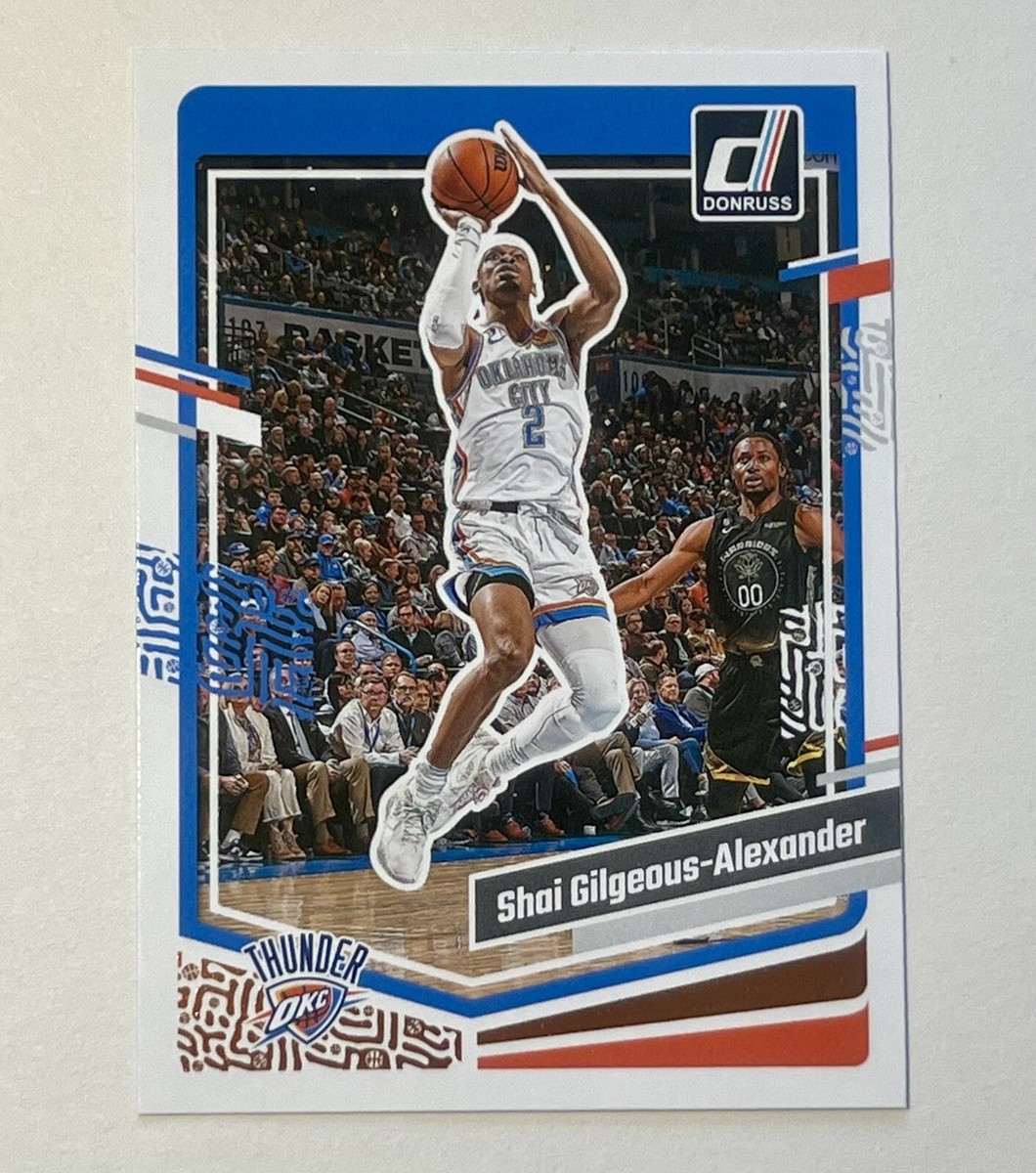 2023-24 Panini Donruss Shai Gilgeous-Alexander #40 Oklahoma