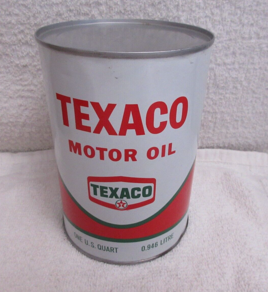 vintage Texaco Motor Oil can lot B eBay