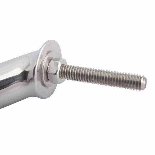 2X Stainless Steel 8-1/3" Oval Grab Handle Safe for Boat/Door/Bath/Truck RV - Picture 4 of 6