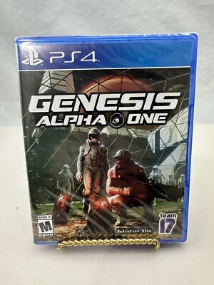 Genesis Alpha One (PS4)- Sony PlayStation 4 - UPC Hole PunchPromo Copy Rare
