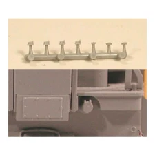 Cal Scale 190-618 MU Receptacle Set Plastic (6) HO Scale