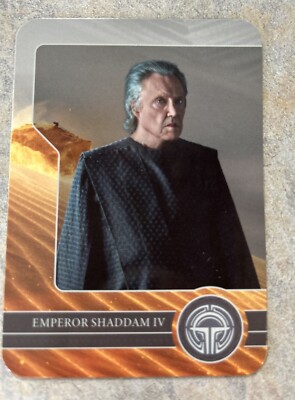 McFarlane Dune Emperor Shaddam IV Character Trading Card Christopher Walken