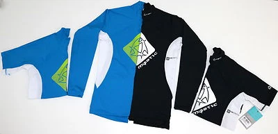 MYSTIC Sup Rash Shirt Schwarz-Blau Gr.S-XL Neu+ OVP