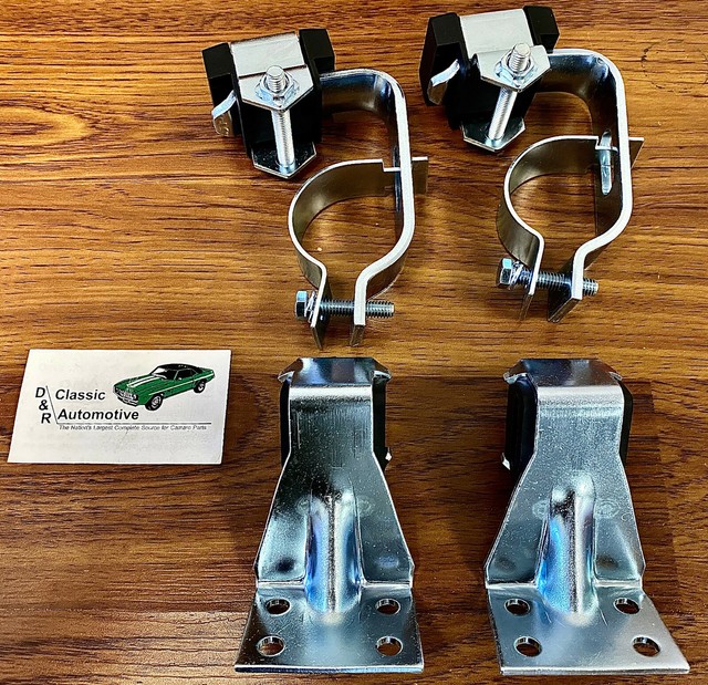 Camaro Dual Exhaust Hanger Kit 70 71 72 73 74 OE Type 4pc eBay