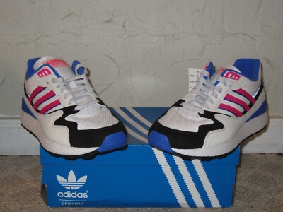 adidas Ultra Tech White Shock Pink Black Men's Size 10 NEW