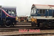 PHOTO  CLASS 59 59102 AND 66731 AT MEREHEAD QUARRY OPEN DAY IN JUNE 2008