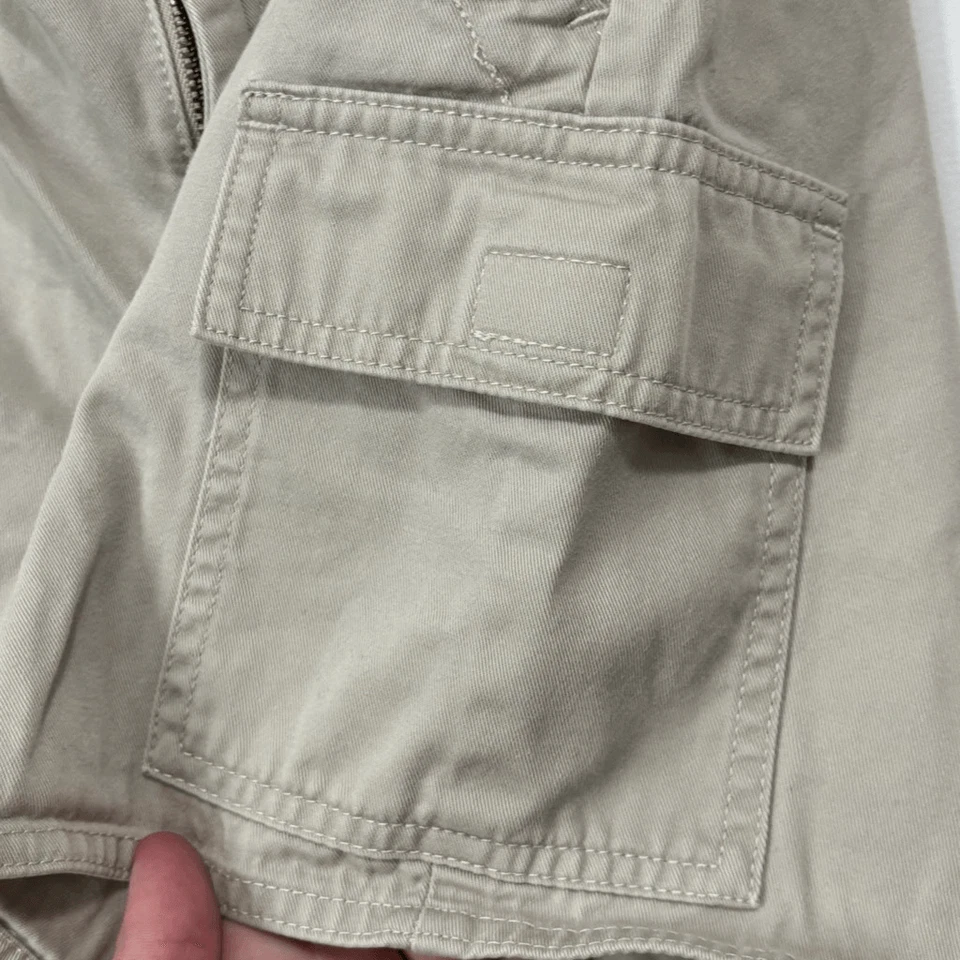 90’s Calvin Klein Vintage Cargo Shorts Size 12 - Image 3 of 4