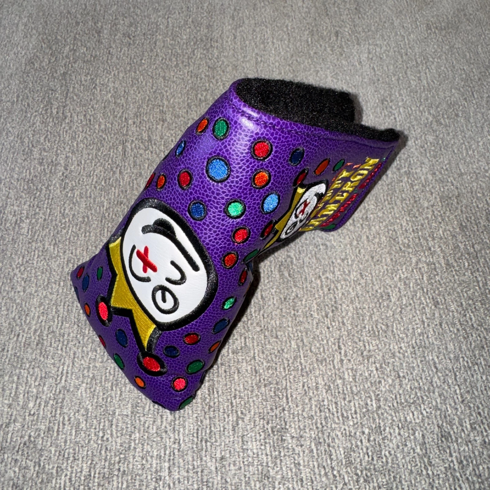 Scotty Cameron Custom Shop Purple Jackpot Johnny Mid Mallet Putter Headcover