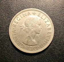 1962 Great Britain Half Crown Coin