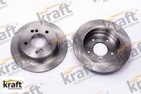 2X Bremsscheibe Kraft 6051020 2 Bremsscheiben Hinterachse Hinten