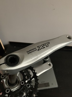 Shimano Deore XT FC-M760/761 Crankset 44/32/22T, Hollowtech II 9s