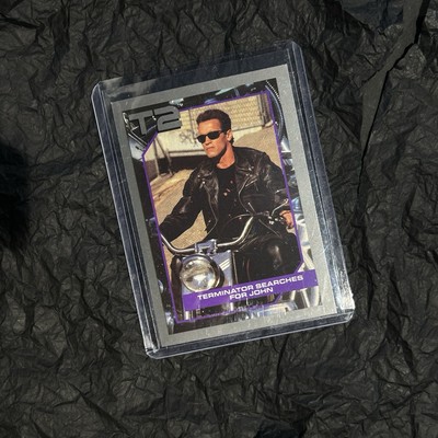 1991 CAROLCO PICTURES - TERMINATOR 2 - TERMINATOR SEARCHES FOR JOHN 