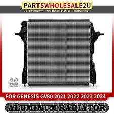 Radiator for Genesis GV80 2021 2022 2023 2024 2.5L 25310T6010 Plastic+Aluminium