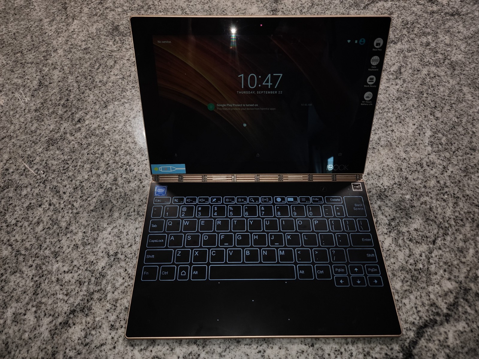 Lenovo Yoga Book YB1-X90F 10.1" Atom x5-Z8550 2.4GHz 4GB RAM 64GB SSD