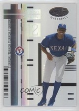 2005 Leaf Certified Materials Mirror White Alfonso Soriano #7 7y1