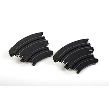 AFX/Racemasters Track Curve 6" 1/8 Pair AFX70611 HO Slot Racing Track