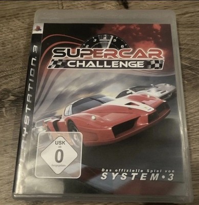 Supercar Challenge Sony PlayStation 3 PS3 PS  
