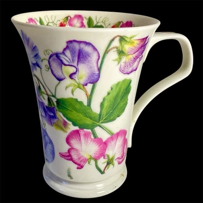 Mug Tasse Porcelaine Anglaise Décor Floral Dunoon Série Ramblers Kathy Pickles - Photo 1/4