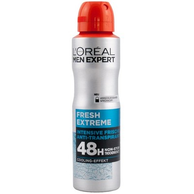 Loreal Deo FRESH EXTREME 1 x 150ml 4in1 48h Anti Transpirant Deodorant Spray