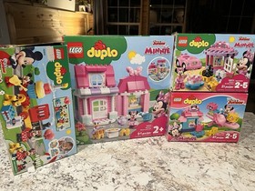 LEGO Duplo Minnie's Cafe Disney Junior Pieces #10830 Minnie Mouse Open Box