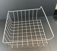 Fridge Freezer white metal wire storage basket (Beko?)