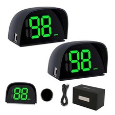 2 Pack GPS Digital Speedometer for Car MPH Golf Green MPH Speedometer-2Sets