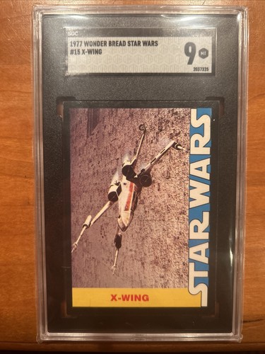 1977 Wonder Bread Star Wars #15 X-Wing — SGC 9
