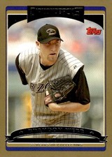 2006 Topps Gold #403 Brandon Webb 0671/2006 Arizona Diamondbacks