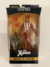 Sunfire Figure X-Men Marvel Legends Warlock BAF Series 2016 Hasbro Sealed  2016