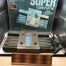 PC ENGINE NEC SUPER GRAFX PI-TG4 Console  MATCH SERIAL BOXED Used working