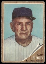 Top 10 Casey Stengel Baseball Cards 19