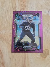 2023 Prizm DENICO AUTRY Purple Disco Prizm /35 #283 No Huddle Titans SP