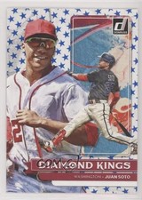 2022 Panini Donruss Diamond Kings Independence Day Juan Soto #20 0a9a