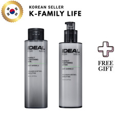 Ideal para Hombres Elasticidad Perfecta Cuidado de la Piel Set de Regalo Loción Tónica Anti Envejecimiento
