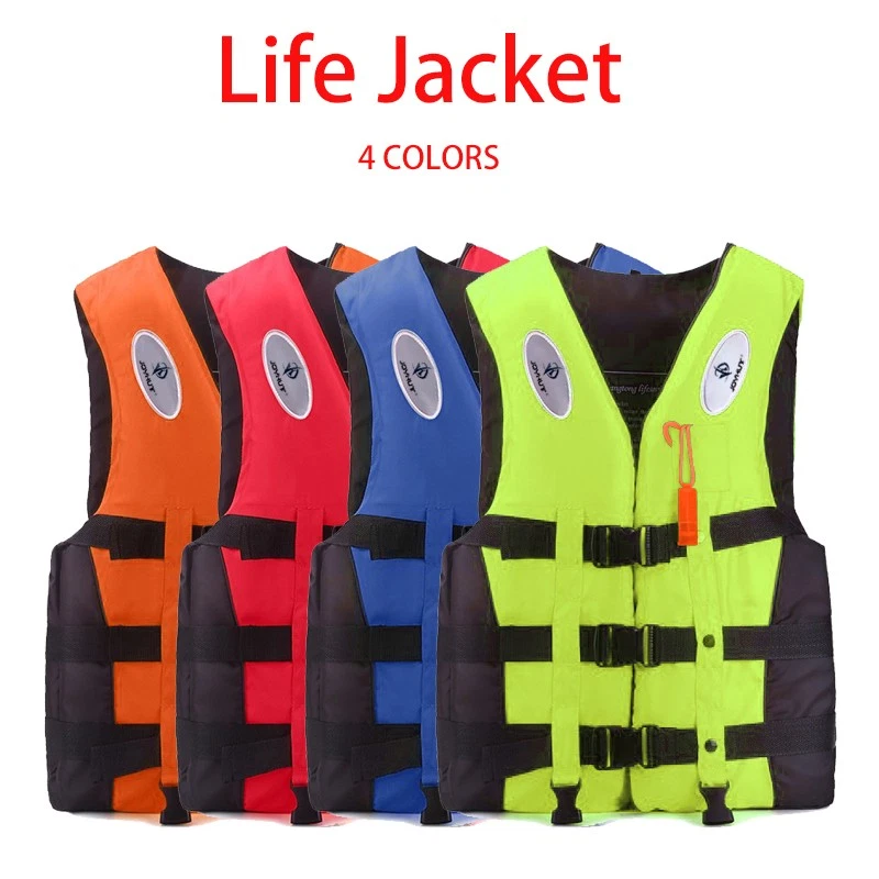 Life Jackets Watersport Ski Buoyancy Aid Kayak Sailing Boating Vest Adults Kids - image 3 of 4